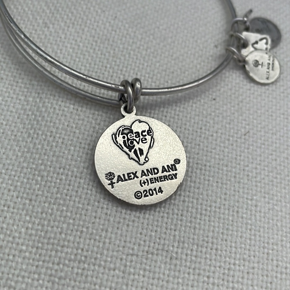 Alex and Ani Peace Bangle - Picture 7 of 9
